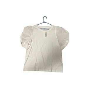 J. Crew, White casual T-shirt
